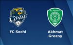 Nhận định Sochi vs Akhmat Grozny 23h30 ngày 30/9 (VĐQG Nga 2019/20)