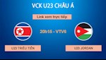 Link xem trực tiếp U23 Triều Tiên vs U23 Jordan hôm nay 10/1/2020