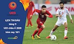 Lịch thi đấu U23 Việt Nam vs U23 UAE hôm nay 10/1 đá mấy giờ?