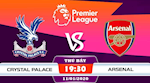 Crystal Palace 1-1 Arsenal: Aubameyang nhận thẻ đỏ, Pháo thủ thoát thua ở Selhurst Park
