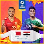 Link xem trực tiếp U23 Bahrain vs U23 Iraq (11/1) U23 châu Á 2020