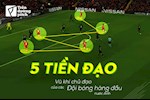 5 tiền đạo: Vũ khí chủ đạo của các đội bóng hàng đầu nước Anh mùa này