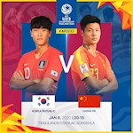 Link xem trực tiếp U23 Hàn Quốc vs U23 Trung Quốc (9/1) U23 châu Á 2020