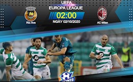 Nhận định bóng đá Rio Ave vs AC Milan 2h00 ngày 2/10 (Europa League 2020/21)