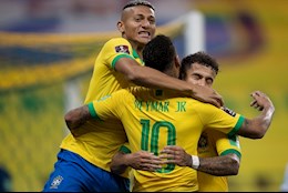 Bất ngờ với số kiến tạo của Neymar trong màu áo ĐT Brazil