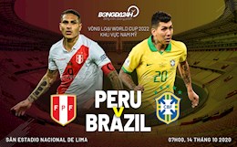 Nhận định bóng đá Peru vs Brazil 7h00 ngày 14/10 (Vòng loại World Cup 2022)