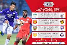 Trực tiếp V.League hôm nay 15/10/2020 (Link xem Full HD)