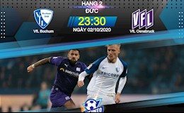 Nhận định bóng đá Bochum vs Osnabruck 23h30 ngày 02/10 (Hạng 2 Đức 2020/21)