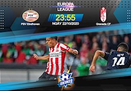 Nhận định bóng đá PSV Eindhoven vs Granada 23h55 ngày 22/10 (Europa League 2020/21)