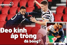 Những cầu thủ đeo kính áp tròng đá bóng như McTominay: CR7 cũng không ngoại lệ