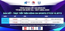 VCK U15 Quốc gia – Next Media 2020: SLNA sẽ lại đánh bại PVF?