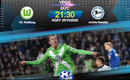 Nhận định bóng đá Wolfsburg vs Bielefeld 21h30 ngày 25/10 (Bundesliga 2020/21)