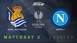 Nhận định bóng đá Sociedad vs Napoli 3h00 ngày 30/10 (Europa League 2020/21)