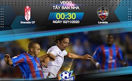 Nhận định bóng đá Granada vs Levante 0h30 ngày 2/11 (La Liga 2020/21)