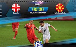 Nhận định bóng đá Georgia vs Macedonia 0h00 ngày 13/11 (Playoff Euro 2020)