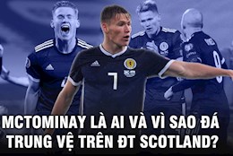 Vì sao Scott McTominay đá trung vệ ở ĐT Scotland?