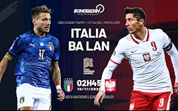 Nhận định bóng đá Italia vs Ba Lan 2h45 ngày 16/11 (UEFA Nations League 2020/21)