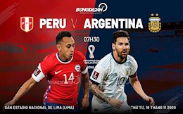 Nhận định bóng đá Peru vs Argentina 7h30 ngày 18/11 (Vòng loại World Cup 2022)