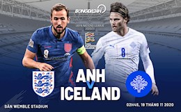Nhận định bóng đá Anh vs Iceland 2h45 ngày 19/11 (UEFA Nations League 2020/21)