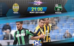 Nhận định bóng đá Verona vs Sassuolo 21h00 ngày 22/11 (Serie A 2020/21)