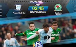 Nhận định bóng đá Preston vs Blackburn 2h45 ngày 25/11 (Hạng Nhất Anh 2020/21)