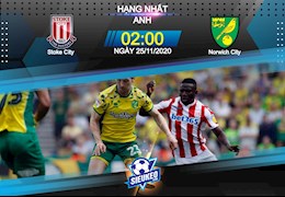 Nhận định bóng đá Stoke vs Norwich 2h00 ngày 25/11 (Hạng Nhất Anh 2020/21)