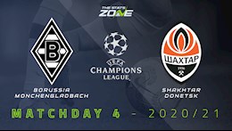 Nhận định bóng đá Gladbach vs Shakhtar Donetsk 0h55 ngày 26/11 (UEFA Champions League 2020/21)