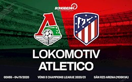 Nhận định bóng đá Lokomotiv Moscow vs Atletico Madrid 0h55 ngày 4/11 (UEFA Champions League 2020/21)
