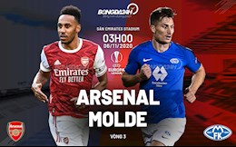 Nhận định Arsenal vs Molde (3h ngày 6/11): Tiếp đà thăng hoa