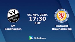 Nhận định bóng đá Sandhausen vs Braunschweig 0h30 ngày 7/11 (Hạng 2 Đức 2020/21)