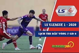 Lịch thi đấu vòng 7 GĐ 2 V.League 2020 cuối tuần này