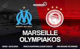 Nhận định bóng đá Marseille vs Olympiacos 3h00 ngày 2/12 (Champions League 2020/21)