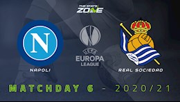 Nhận định bóng đá Napoli vs Sociedad 0h55 ngày 11/12 (Europa League 2020/21)