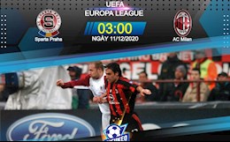 Nhận định bóng đá Sparta Praha vs AC Milan 3h00 ngày 11/12 (Europa League 2020/21)