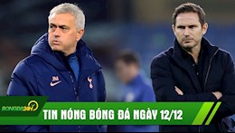 ĐIỂM TIN SÁNG 12/12:Mourinho nhận giải thưởng lớn; Lampard nhận tin xấu trước đại chiến Everton