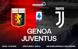 Nhận định bóng đá Genoa vs Juventus 0h00 ngày 14/12 (Serie A 2020/21)