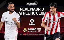 Nhận định bóng đá Real Madrid vs Bilbao 4h00 ngày 16/12 (La Liga 2020/21)