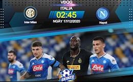 Nhận định bóng đá Inter Milan vs Napoli 2h45 ngày 17/12 (Serie A 2020/21)