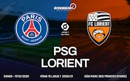 Nhận định bóng đá PSG vs Lorient 3h00 ngày 17/12 (Ligue 1 2020/21)