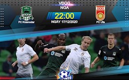 Nhận định bóng đá Krasnodar vs Ufa 22h00 ngày 17/12 (VĐQG Nga 2020/21)