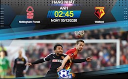 Nhận định bóng đá Nottingham vs Watford 2h45 ngày 3/12 (Hạng Nhất Anh 2020/21)