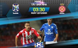 Nhận định bóng đá Tenerife vs Girona 3h30 ngày 22/12 (Hạng 2 TBN 2020/21)