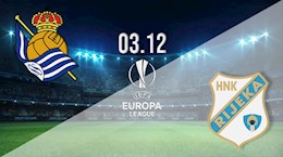 Nhận định bóng đá Sociedad vs Rijeka 3h00 ngày 4/12 (Europa League 2020/21)