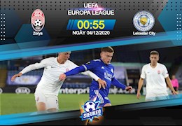 Nhận định bóng đá Zorya vs Leicester 0h55 ngày 4/12 (Europa League 2020/21)