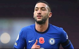 Lý do Ziyech vắng mặt trong trận Chelsea - Burnley