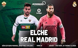 Nhận định Elche vs Real Madrid (3h30 ngày 31/12): Tất niên hết ý của “Kền kền”?