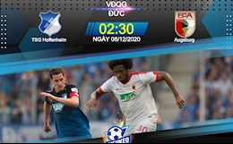 Nhận định bóng đá Hoffenheim vs Augsburg 2h30 ngày 8/12 (Bundesliga 2020/21)