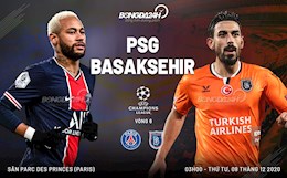Nhận định bóng đá PSG vs Basaksehir 3h00 ngày 9/12 (Champions League 2020/21)