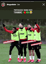 Bruno Fernandes hào hứng với buổi tập đầu tiên ở MU