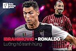 Ibrahimovic - Ronaldo: Lưỡng hổ tranh hùng